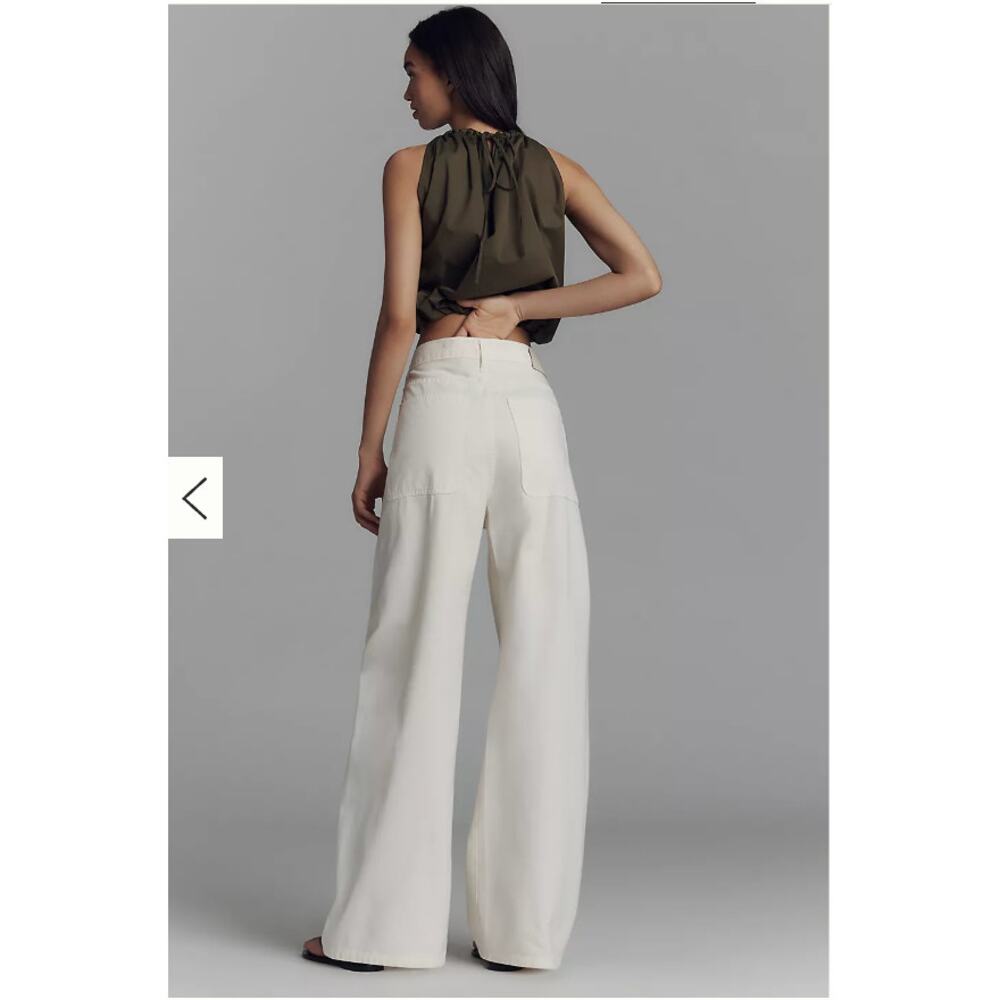 Citizens of Humanity Ayla Cargo High-Rise Wide-Leg Pants 25 - Picture 2 of 5